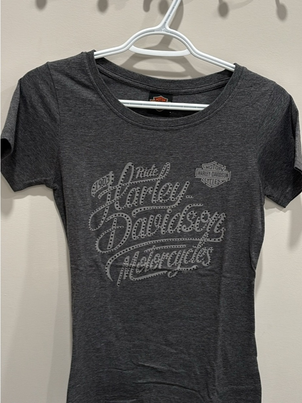Harley-Davidson Charcoal Gray Graphic Tee